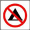 picto pas de camping
