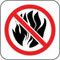 picto pas de feu